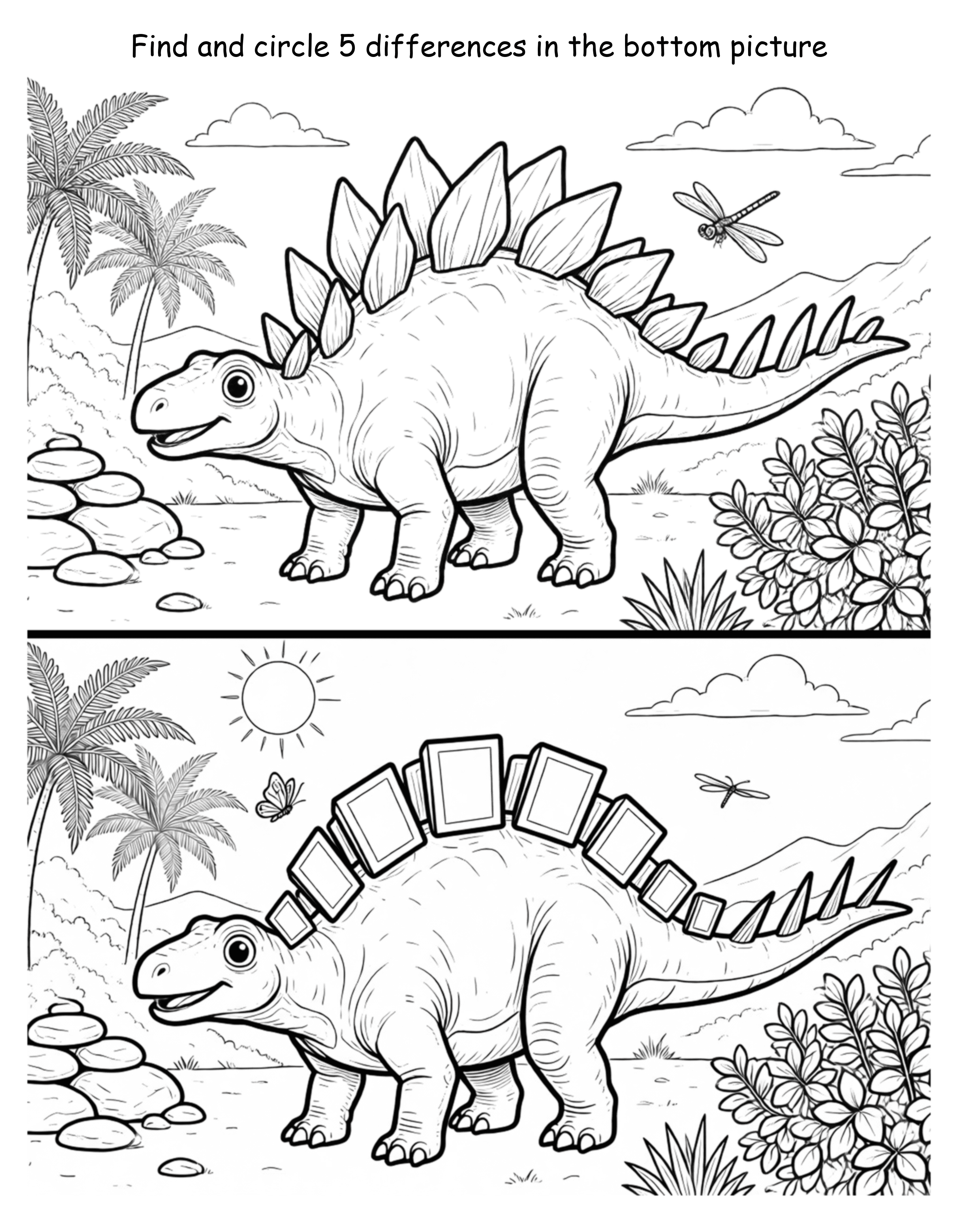 Find the Differences puzzle sample